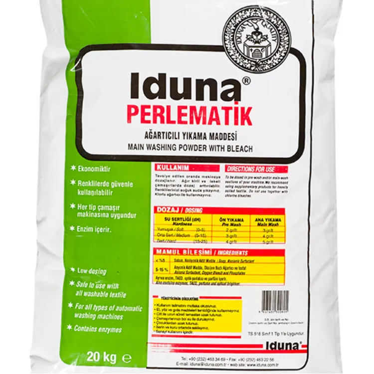 PERLE MATIK Ağartıcılı Toz Ana Yıkama Ürünü