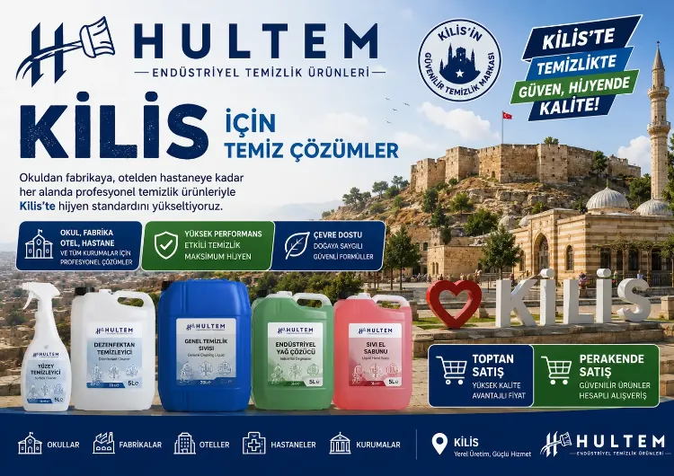Kilis'te Okul, Fabrika ve İşletmelerde Hijyen İhtiyacı Artıyor